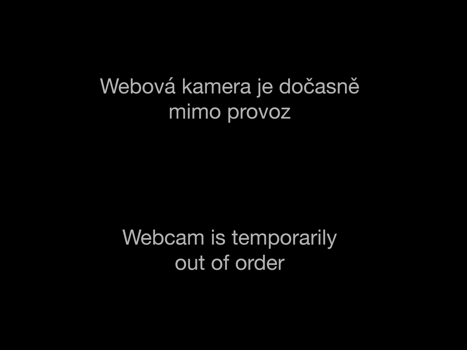 Webcam - Chata Paprsek
